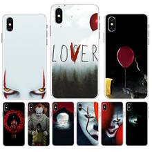 Babaite Stephen King s It pennywise black Phone Case Hull for iphone 13 11 pro XS MAX 8 7 6 6S Plus X 5 5S SE XR SE2020 2024 - buy cheap