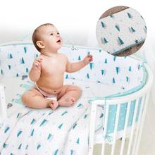 Cartoon Crib Bed Bumper For Newborns Comfortable Baby Crib Fence Bed Sheets Children's Bed Protector Baby Washable Bedding Set 2024 - buy cheap