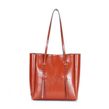 Модная женская сумка-тоут, сумки на плечо из натуральной кожи, женские роскошные дизайнерские сумки высокого качества, женская кожаная сумка 2024 - купить недорого