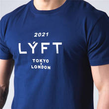 Camiseta com logo limitada, toquio, verão, masculina, casual, academia, corrida, musculação, fitness, tops 6 cores, 2021 2024 - compre barato