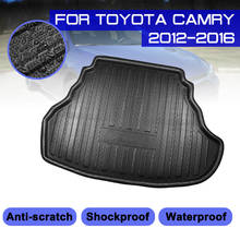 Car Floor Mat Carpet Rear Trunk Anti-mud Cover For Toyota Camry 2012 2013 2014 2015 2016 2024 - buy cheap