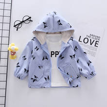 IENENS Baby Hooded Jackets Coats Baby Boy Casual Cartoon Outerwear Hoodies Tops Clothes Autumn Children Jacket Coat 2024 - buy cheap