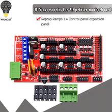 Painel de controle da impressora 3d ramps 1.4, endelprusa, controle reprap 2024 - compre barato