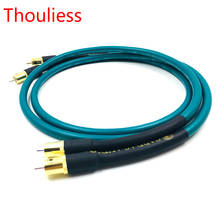 Thouliess Pair HIFI Cardas Gold Plated RCA Interconnect Cable RCA Socket Cardas Cross Audio Amplifier CD DVD Player SpeakerCable 2024 - buy cheap