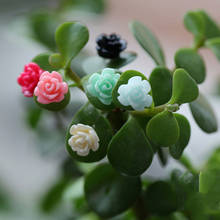 Ornamento do jardim em miniatura flor estatueta artesanato planta pote de fadas decoração 2024 - compre barato