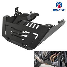 waase Engine Chassis Guard Skid Plate Spoiler Expedition Cover Protector For YAMAHA FZ07 FZ-07 MT-07 XSR700 XSR 700 2013-2021 2024 - buy cheap