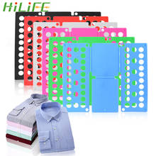 HILIFE T Shirt Folding Board Kids Magic Clothes Folder Jig For T Shirts Jumpers Organizer Save Time Quick Laundry Holder 2024 - buy cheap