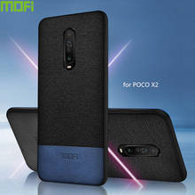 Funda de silicona para Xiaomi Pocophone X2, cubierta trasera a prueba de golpes, MOFi, original, global, pocoX2 2024 - compra barato