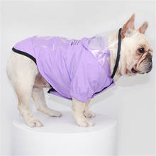 Pug Dog Clothes Raincoat French Bulldog Clothing Waterproof Coat Jacket Schnauzer Corgi Shiba Inu Bulldog Costume Rainwear 2024 - buy cheap