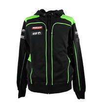 Casaco de inverno hoddie para kawasaki, jaqueta clássica de algodão para motocicleta, mountain bike, suéter off-road 2024 - compre barato