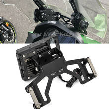 Motorcycle Accessories GPS navigation bracket Supporter Holder for Kawasaki Versys 1000 Versys1000 2019 2020 2024 - buy cheap