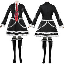 Anime Danganronpa V3 Celestia Ludenberg, disfraz de Cosplay, uniforme, trajes, disfraces de Carnaval de Halloween, regalo para niña 2024 - compra barato