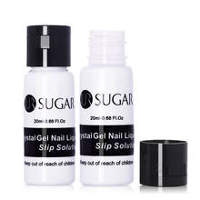 UR SUGAR 20ml  Polish Gel Liquid Slip Solution Nail Varnish for Acrylic Builder Extension Gel  Glides  UV Gel 2024 - buy cheap