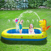 Water Spraying Portable Indoor Outdoor Baby Swimming Pool Cartoon Inflatable Children Basin Bathtub Kids Baby Pool 2024 - buy cheap
