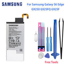 Samsung-bateria de celular original g925fq, versão de 2600mah, para samsung galaxy s6 edge, g9250, g925fq, g925f, g925s, g925v, ferramenta g925a 2024 - compre barato