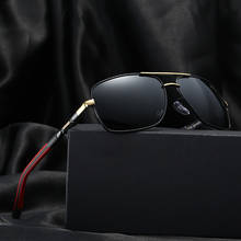 Polarized Sunglasses Mens Classic Sun Glasses UV400 Coating Lens Alloy Frame Driving Eyewear For Men H8724 2024 - buy cheap