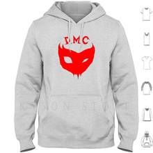 Detroit Metal City : Red Hoodies Long Sleeve Detroit Metal City Dmc Krauser Death Metal Anime 2024 - buy cheap