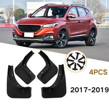 Nuevo-4 Uds frente trasero del coche guardabarros MG ZS MGZS 2017 - 2019 guardabarros guardia de barro solapa antichapoteo accesorios guardabarros 2024 - compra barato