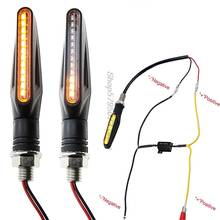 Luzes led para setas de motocicleta, revestimento 100% dos sinais de seta para motocicleta aprilia, rs4, 125, honda força 125, gás ec, honda cbr rr, pit bike, yamaha 2024 - compre barato