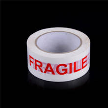 White And Red Bopp Fragile Tape 4.7CM*85M PRACTICAL For Packing And Warning fragile warning sticker 2024 - buy cheap