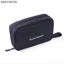 Zipper Cosmetic Bag For Women Travel Waterproof Wash Toiletry Organizer Beauty Case Men Storage Makeup Box Pouch Necessaries 2024 - buy cheap