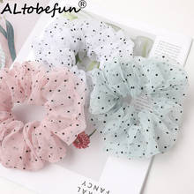 ALTOBEFUN Dots Hair Accessories For Women Lady Elastic Hair Holder Fashion Girl Scrunchies Female Ponytail Hair Hairties AFC123 2024 - buy cheap