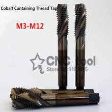 10PCS M3-M12 Cobalt Machine Tap Screw Thread Tap,Straight Fluted Special Stainless Steel Thread Tap (M3/M4/M5/M6/M8/M10/ M12) 2024 - buy cheap