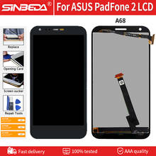 4.7" Original LCD For ASUS PadFone 2 A68 A68M LCD Display Touch Screen Digitizer Assembly Replacement Part Free Tools 2024 - buy cheap