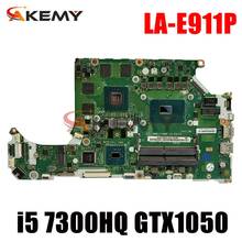 Placa base para portátil ACER AN515-51, accesorio para notebook, C5MMH / C7MMH A715-71G PU i5 7300HQ GPU GTX1050 DDR4 100%, prueba de trabajo 2024 - compra barato