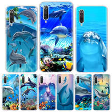 Dolphin Dance Jumping Phone Case For Xiaomi Mi 11T 11i 11 Ultra 10 Lite 5G 12 Pro 12X 10T 9T 9 8 6X 5X Capa Coque Pattern Soft T 2024 - buy cheap