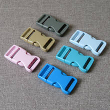 100pcs/lot 25mm wholesale plastic release buckle strap belt buckle for bag pet dog collar necklace paracord sewing DIY accessory 2024 - buy cheap