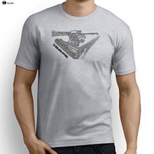 2019 New Brand Tops Cool T Shirt  American Classic Tractor Fans T-Series Harvester Inspired Vehicle Personalized T Shirts 2024 - buy cheap