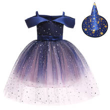 Lzh 2021 outono bowknot princesa vestido de um ombro meninas festa de natal roupas moda crianças vestidos de festa com capuz 2 peças conjunto 2024 - compre barato