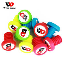 WEST BIKING-Tapones para manillar de bicicleta, antideslizantes, firmes, ligeros, para MTB y BMX, 2 uds. 2024 - compra barato