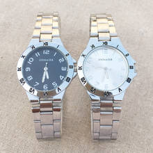 Reloj de pulsera de moda para mujer y niña, relojes de cuarzo con banda de aleación de Metal, estilo números arábigos 2024 - compra barato