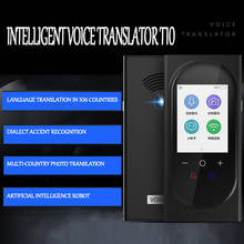 Traductor de voz inteligente T10, 106 idiomas, traducción en línea en tiempo Real y 45 idiomas, imagen AI, transmisión en línea 2021 2024 - compra barato
