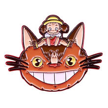 Totoro catbus pin Hayao Miyazaki Anime Collection 2024 - buy cheap