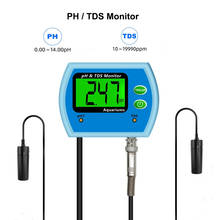 2 in 1 PH TDS Meter Monitor Replaceable BNC Type Probe Aquarium Hydroponics Drink Water Quality Analyzer Acidimeter PPM Tester 2024 - buy cheap