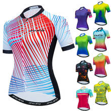 JPOJPO Pro Cycling Jersey Women Summer MTB Bike Jersey Tops Racing Sport Cycling Clothing Road Bicycle Shirt Maillot Ciclismo 2024 - buy cheap