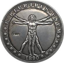 Hobo Nickel  1890-CC USA Morgan Dollar COIN COPY  Type 108 2024 - buy cheap