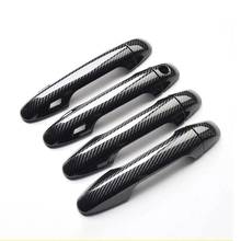 ABS Carbon Fiber Car Accessories For Toyota Tacoma 2016 2017 2018 2019 2020 2021 Car Door Protector Handle Decoration Cover Trim 2024 - buy cheap