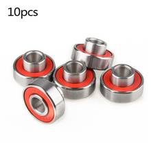 10 Pcs 608-2RS High-speed Longboards Integrated Bearing Durable Roller Skate Bearing Roller Bearings For Scooters Longboards 2024 - buy cheap