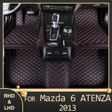 MIDOON Car floor mats for Mazda 6 ATENZA 2013 Custom auto foot Pads automobile carpet cover 2024 - buy cheap