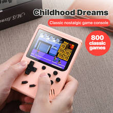 Portable Retro Video Game Console 3.0 Inch Handheld Game Player Built-in 500 800 Classic Games Mini Pocket Gamepad for Kids Gift 2024 - buy cheap