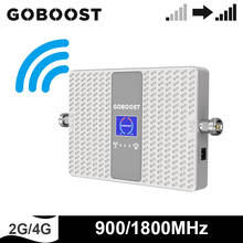 GOBOOST Dual band 2g 4g Cell Phone Signal Booster GSM 900 1800 MHz Cellular Repeater Network Amplifier Band 3 2024 - buy cheap