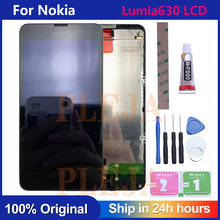 Original For Nokia Lumia 630 635 LCD Screen Display and Touch Screen Digitizer with frame Assembly PLEJA 2024 - buy cheap