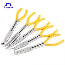 5pcs/set 11 Inch Extra Long Nose Plier Straight Bent Elbow nose pliers Tip O-type clamp Mechanic Equipment Hand Tools for Repair 2024 - buy cheap