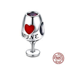 Fit Pandora оригинальный браслет в форме сердца бусины «чашка» подвески для женщин 925 пробы серебряные ювелирные изделия Изготовление DIY 2024 - купить недорого