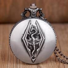 Retro Steampunk Pocket Watch Arabic Numerals Quartz Pocket & Fob Watches Necklace  Chain Men Women Clock Gifts Relogio De Bolso 2024 - buy cheap