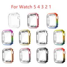 Funda protectora de pantalla para Apple watch, carcasa a prueba de golpes, accesorios para iwatch 5/4/3/2 44mm 40mm 42mm 38mm, 1 unidad 2024 - compra barato